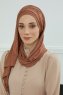 Rebecca - Caramel Bomuld Turban