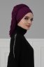 Isabella - Lilla Bomuld Turban - Ayse Turban