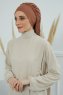 Isabella - Caramel Bomuld Turban