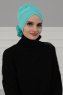Elisabeth - Turkis Bomuld Turban