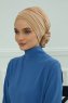 Elisabeth - Caramel Bomuld Turban