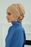 Elisabeth - Caramel Bomuld Turban