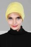 Sandra - Gul Bomuld Turban - Ayse Turban