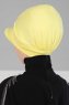 Sandra - Gul Bomuld Turban - Ayse Turban