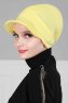 Sandra - Gul Bomuld Turban - Ayse Turban