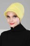 Sandra - Gul Bomuld Turban - Ayse Turban