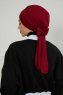 Ellie - Bordeaux Bomuld Turban