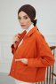 Ellie - Brun Bomuld Turban