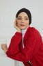 Ellie - Svart Bomuld Turban