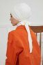 Ellie - Creme Bomuld Turban