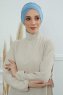 Ellie - Sky Blue Bomuld Turban