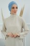 Ellie - Sky Blue Bomuld Turban