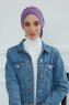 Ellie - Violet Bomuld Turban