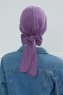 Ellie - Violet Bomuld Turban
