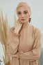 Ellie - Sand Bomuld Turban