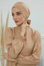 Ellie - Sand Bomuld Turban