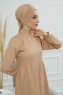 Ellie - Sand Bomuld Turban