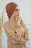 Ellie - Caramel Bomuld Turban