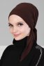 Felicia - Brun Bomuld Turban