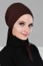 Felicia - Brun Bomuld Turban