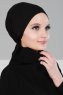 Felicia - Svart Bomuld Turban