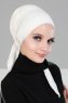 Felicia - Creme Bomuld Turban