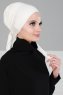 Felicia - Creme Bomuld Turban