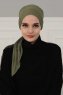 Felicia - Khaki Bomuld Turban
