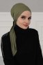 Felicia - Khaki Bomuld Turban