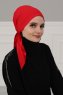 Felicia - Rød Bomuld Turban