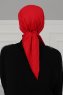 Felicia - Rød Bomuld Turban