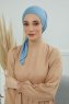 Felicia - Sky Blue Bomuld Turban
