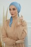Felicia - Sky Blue Bomuld Turban