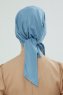 Felicia - Sky Blue Bomuld Turban