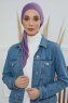 Felicia - Violet Bomuld Turban