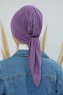 Felicia - Violet Bomuld Turban