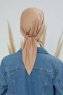 Felicia - Sand Bomuld Turban