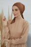 Felicia - Caramel Bomuld Turban