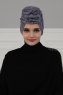 Kerstin - Grå Bomuld Turban - Ayse Turban