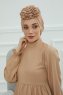 Kerstin - Sand Bomuld Turban