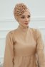 Kerstin - Sand Bomuld Turban