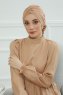 Kerstin - Sand Bomuld Turban