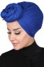 Sigrid - Blå Bumuld Hijab - Ayse Turban