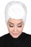 Sigrid - Creme Bumuld Hijab - Ayse Turban