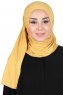 Sigrid - Sennepsgul Bumuld Hijab - Ayse Turban