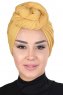 Sigrid - Sennepsgul Bumuld Hijab - Ayse Turban