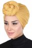Sigrid - Sennepsgul Bumuld Hijab - Ayse Turban