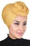 Sigrid - Sennepsgul Bumuld Hijab - Ayse Turban