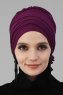 Monica - Lilla Bomuld Turban - Ayse Turban