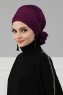 Monica - Lilla Bomuld Turban - Ayse Turban